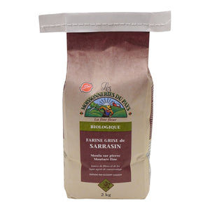 Organic dark buckwheat flour