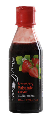Strawberry balsamic cream